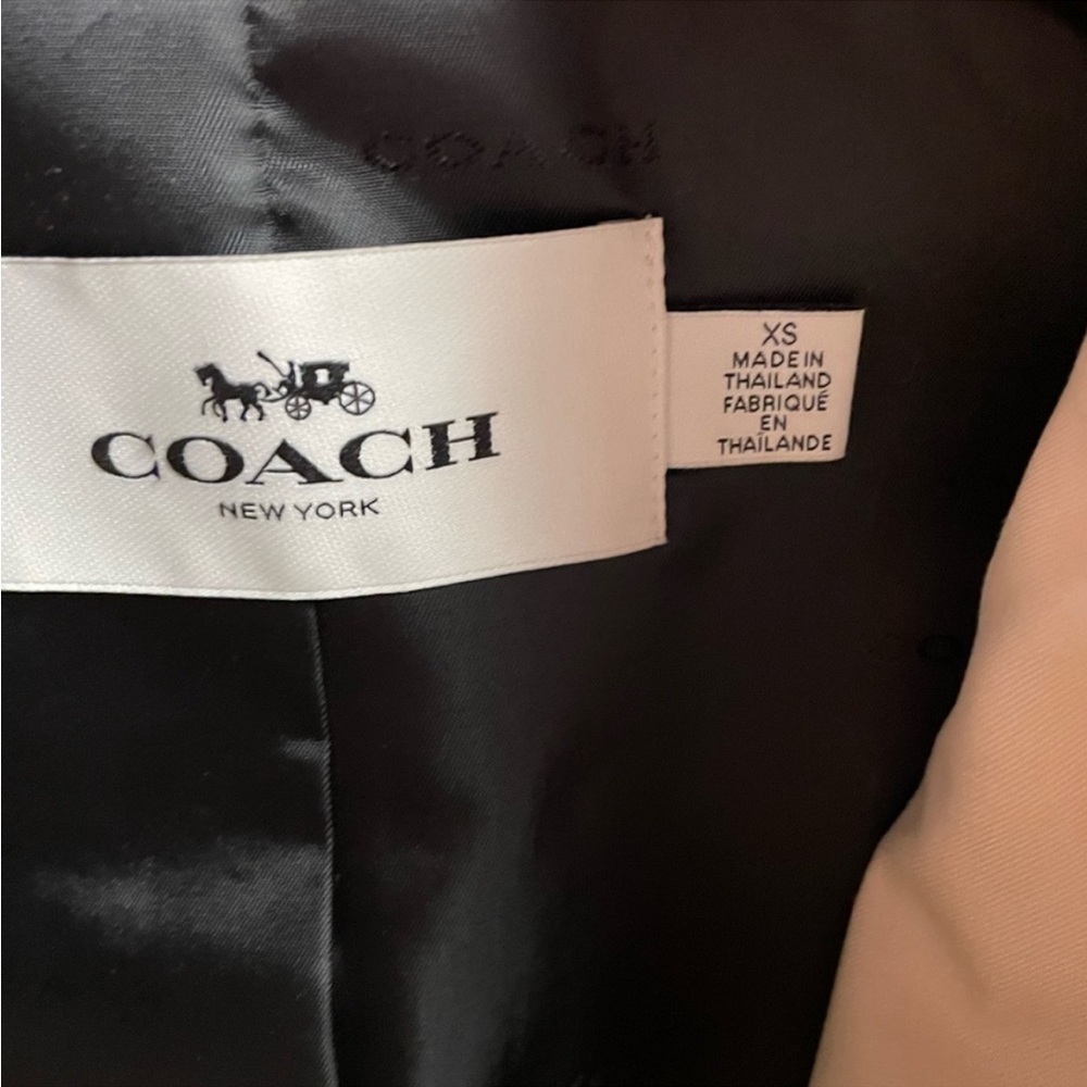 NWOT Coach Pea Coat - Picture 2 of 3